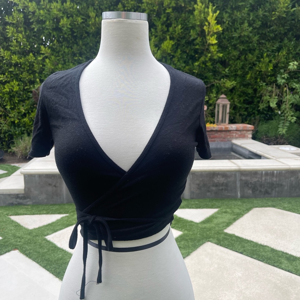 Brandy Melville Wrap Top